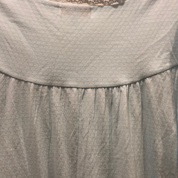 New! MISS ELAINE NIGHTGOWN KNEE LENGTH AQUA NWT Sz 1X, 3X - Picture 7 of 8